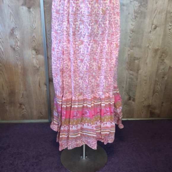 Free Flowing Long FREE PEOPLE Sleeveless Dress - Picture 8 of 11